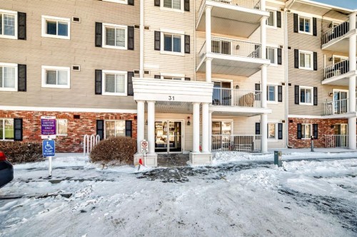 4216-31 Country Village Manor Ne, Calgary, AB - Outdoor With Balcony With Facade