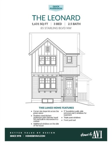 85 Starling Boulevard Nw, Calgary, AB 