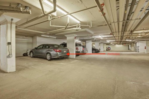 206-12 Sage Hill Terrace Nw, Calgary, AB - Indoor Photo Showing Garage