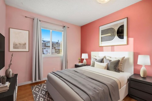 338 Georgian Villas Ne, Calgary, AB - Indoor Photo Showing Bedroom