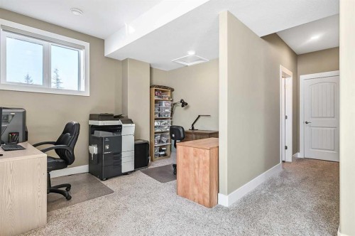 108 Ravencrest Drive, Rural Foothills County, AB - Indoor Photo Showing Office
