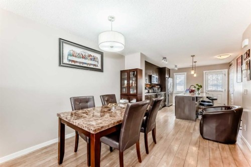 38 Auburn Bay Link Se, Calgary, AB - Indoor Photo Showing Dining Room