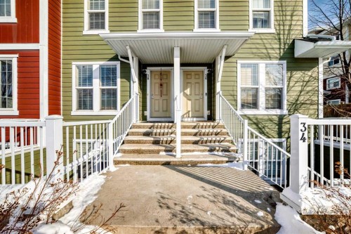 38 Auburn Bay Link Se, Calgary, AB - Outdoor With Facade