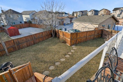 131 Covepark Place Ne, Calgary, AB - Outdoor With Deck Patio Veranda