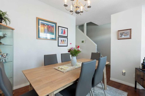 25 Promenade Way Se, Calgary, AB - Indoor Photo Showing Dining Room