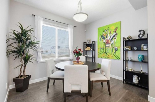 53 Sagehill Common Nw, Calgary, AB - Indoor Photo Showing Dining Room
