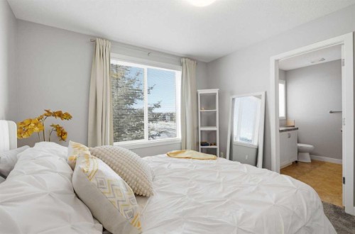 53 Sagehill Common Nw, Calgary, AB - Indoor Photo Showing Bedroom