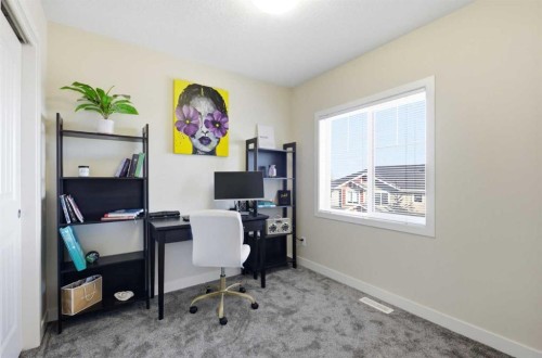 53 Sagehill Common Nw, Calgary, AB - Indoor Photo Showing Office