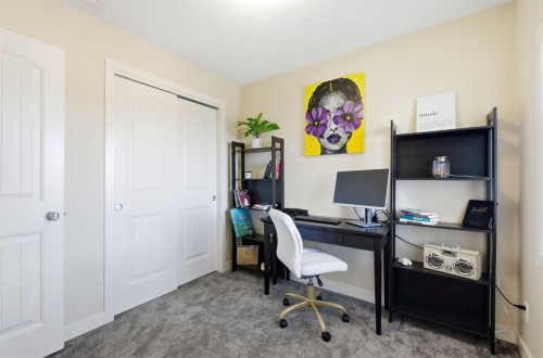 53 Sagehill Common Nw, Calgary, AB - Indoor Photo Showing Office