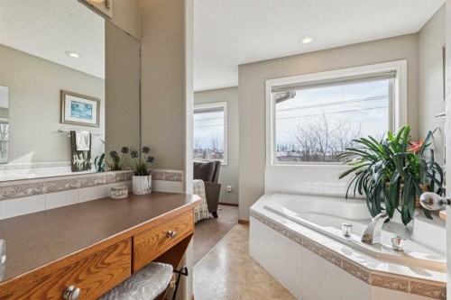 63 Evergreen Heights Sw, Calgary, AB - Indoor Photo Showing Bathroom