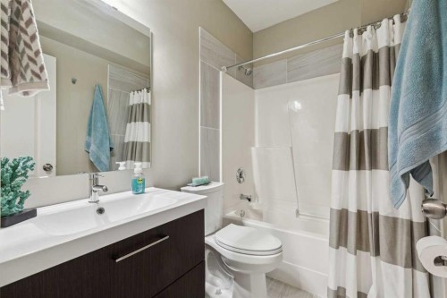 63 Evergreen Heights Sw, Calgary, AB - Indoor Photo Showing Bathroom