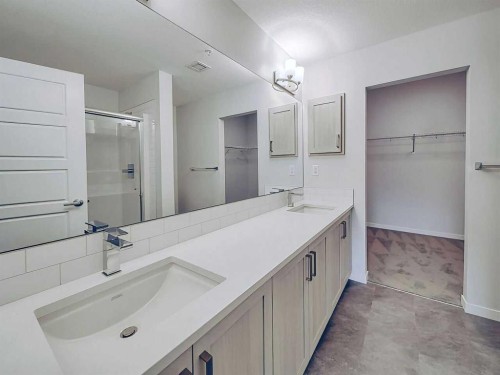 2412-220 Seton Grove Se, Calgary, AB - Indoor Photo Showing Bathroom