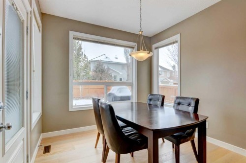 185 Brightonstone Landing Se, Calgary, AB - Indoor Photo Showing Dining Room