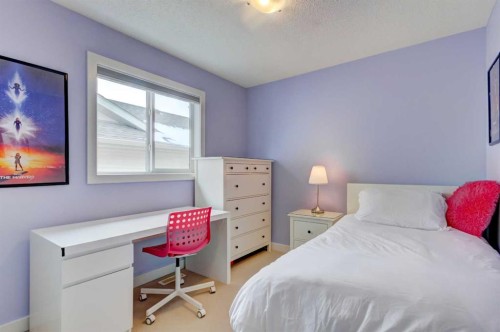 185 Brightonstone Landing Se, Calgary, AB - Indoor Photo Showing Bedroom