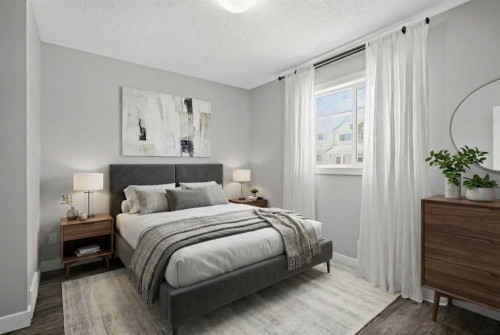 254 Pantego Lane Nw, Calgary, AB - Indoor Photo Showing Bedroom