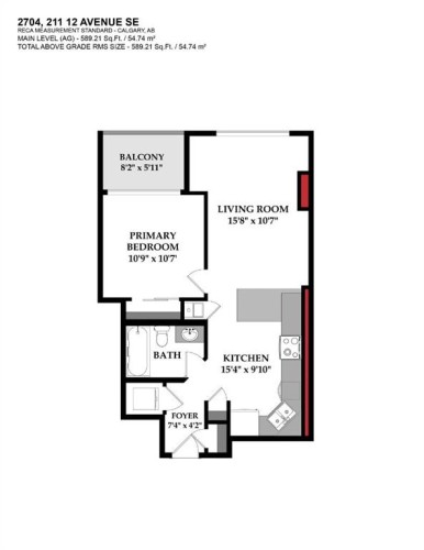 2704-211 13 Avenue Se, Calgary, AB - Other