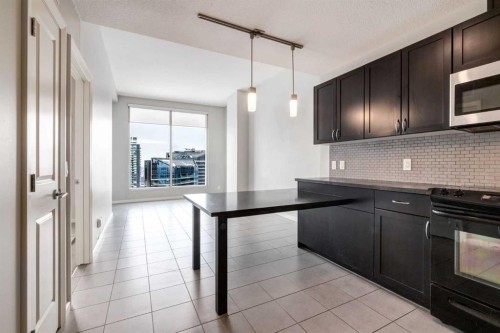 2704-211 13 Avenue Se, Calgary, AB - Indoor Photo Showing Kitchen