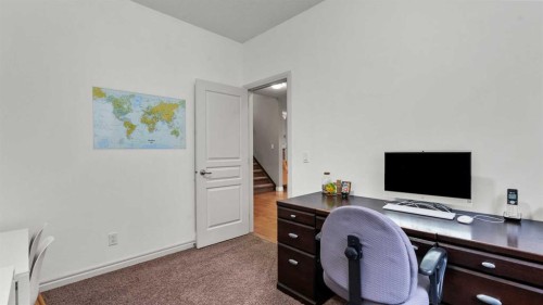 153 Heritage Bay, Cochrane, AB - Indoor Photo Showing Office