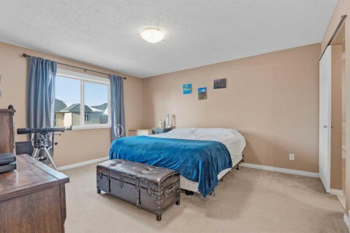 883 Auburn Bay Boulevard Se, Calgary, AB - Indoor Photo Showing Bedroom