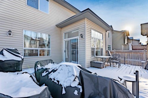 883 Auburn Bay Boulevard Se, Calgary, AB - Outdoor With Deck Patio Veranda With Exterior