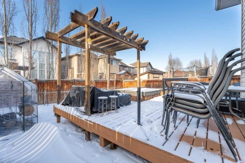 883 Auburn Bay Boulevard Se, Calgary, AB - Outdoor With Deck Patio Veranda With Exterior