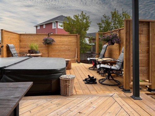 729 Hampton Hills Drive Ne, High River, AB - Outdoor With Deck Patio Veranda With Exterior