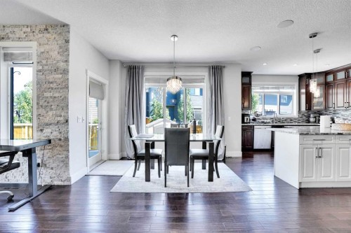 172 Kinniburgh Way, Chestermere, AB - Indoor Photo Showing Dining Room