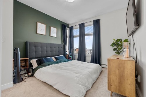 2310-3727 Sage Hill Drive Nw, Calgary, AB - Indoor Photo Showing Bedroom