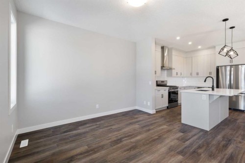 14926 24 Street Nw, Calgary, AB - Indoor Photo Showing Kitchen With Upgraded Kitchen