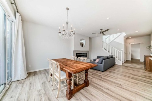 24 Royston Rise Nw, Calgary, AB - Indoor With Fireplace