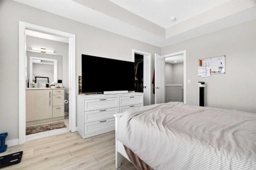 1220 Cornerstone Way Ne, Calgary, AB - Indoor Photo Showing Bedroom