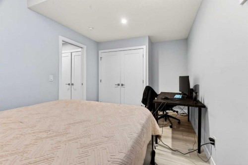1220 Cornerstone Way Ne, Calgary, AB - Indoor Photo Showing Bedroom