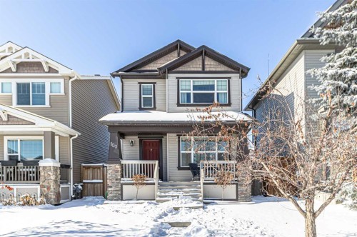 100 Silverado Plains View Sw, Calgary, AB - Outdoor With Facade