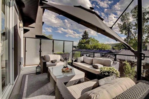 4909 21 Avenue Nw, Calgary, AB - Outdoor With Deck Patio Veranda With Exterior