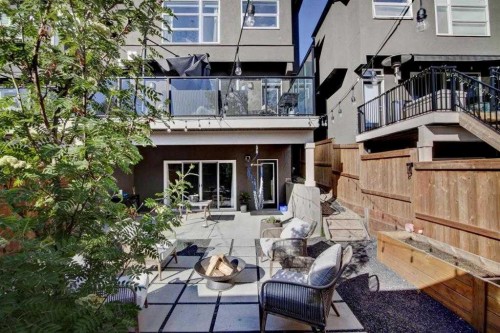 4909 21 Avenue Nw, Calgary, AB - Outdoor With Balcony With Deck Patio Veranda
