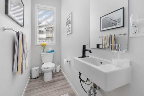 325 Copperstone Manor Se, Calgary, AB - Indoor Photo Showing Bathroom