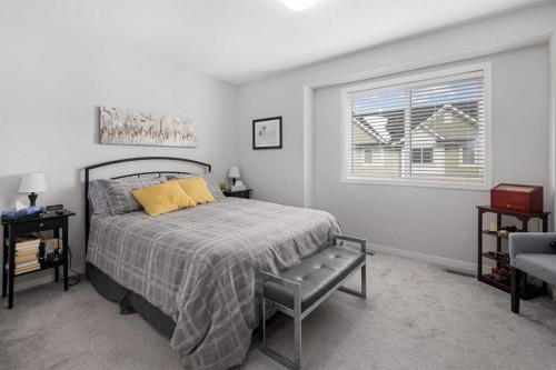 325 Copperstone Manor Se, Calgary, AB - Indoor Photo Showing Bedroom