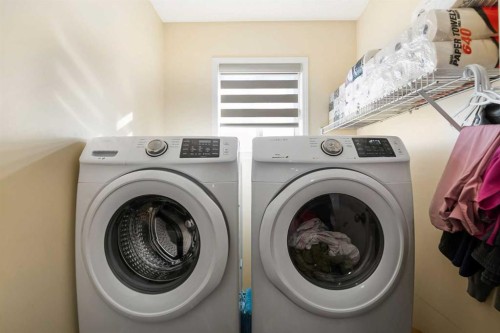 332 Harvest Hills Drive Ne, Calgary, AB - Indoor Photo Showing Laundry Room