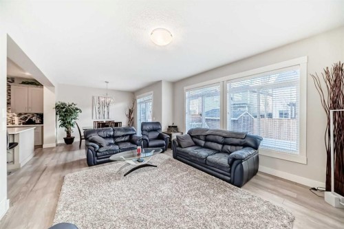 477 Legacy Boulevard Se, Calgary, AB - Indoor Photo Showing Living Room