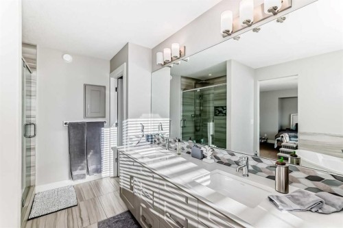 477 Legacy Boulevard Se, Calgary, AB - Indoor Photo Showing Bathroom
