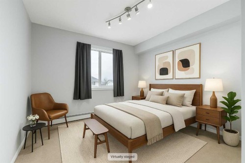 4313-31 Country Village Manor Ne, Calgary, AB - Indoor Photo Showing Bedroom