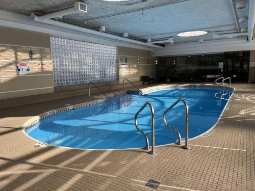 1205-1088 6 Avenue Sw, Calgary, AB - Indoor Photo Showing Other Room With In Ground Pool