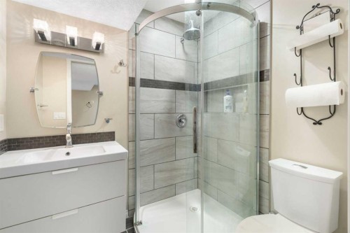 165 Harvest Park Circle Ne, Calgary, AB - Indoor Photo Showing Bathroom