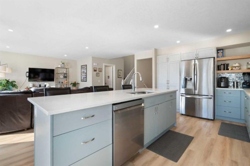 165 Harvest Park Circle Ne, Calgary, AB - Indoor Photo Showing Kitchen With Upgraded Kitchen