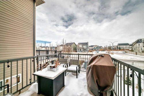 117 Sunset Common, Cochrane, AB - Outdoor With Exterior