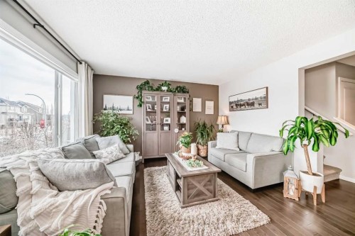 117 Sunset Common, Cochrane, AB - Indoor Photo Showing Living Room