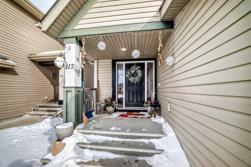 117 Sunset Common, Cochrane, AB - Outdoor With Exterior