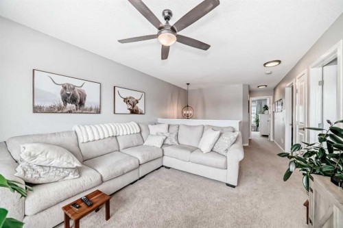 117 Sunset Common, Cochrane, AB - Indoor Photo Showing Living Room