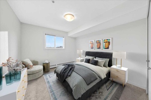 2308-181 Skyview Ranch Manor Ne, Calgary, AB - Indoor Photo Showing Bedroom