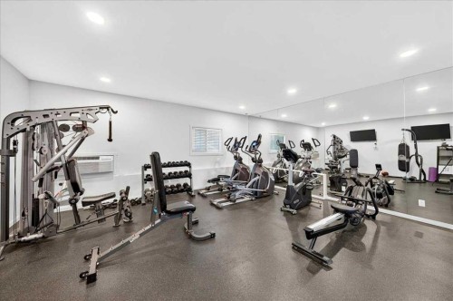 2308-181 Skyview Ranch Manor Ne, Calgary, AB - Indoor Photo Showing Gym Room